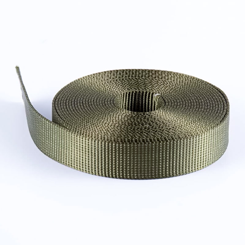 2,5 cm flexibles Polyester-Twill-Gurtband für Hundehalsbänder